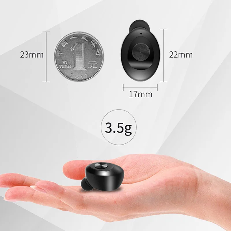 TWS беспроводные Bluetooth наушники стерео HIFI Звук свободные руки с чехлом для зарядки