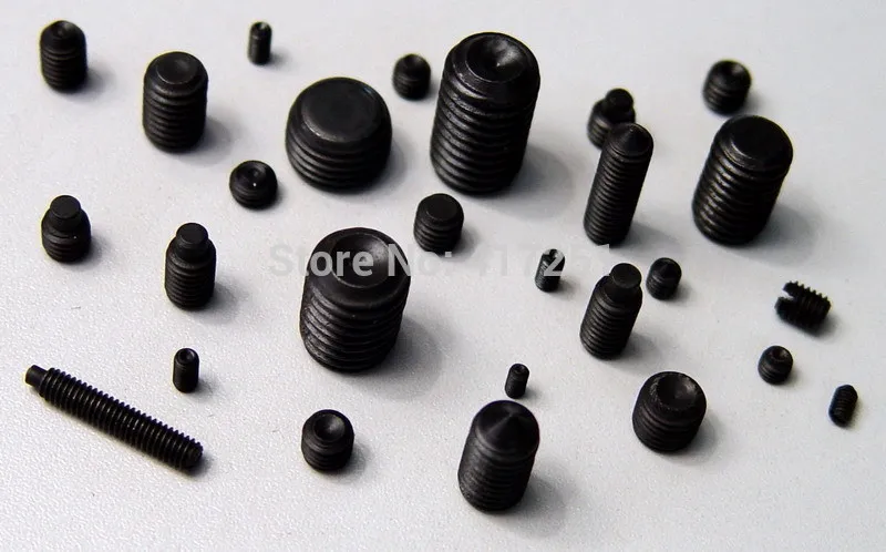 

1 piece M3*8mm Head Hex Socket Set Grub Screws Metric Threaded Cup Point Fasteners