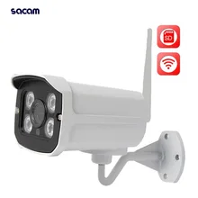 Onvif WiFi Bullet IP Camera Outdoor Yoosee 720P Wireless Security Camera SD Slot P2P H 264
