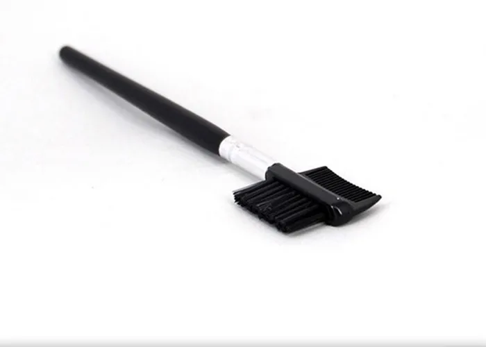 Escova para Extensão Eyealsh por Frete Pcs de Alta Qualidade Preto Duplo Pestana Sobrancelha Pente Escova Cosméticos Grátis 50 5 High Quality Beleza e saúde