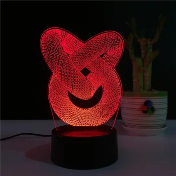 

Newest Acrylic 3D Illusion Lamp LED Night Morden Art Decoration Table Desk Lamp for Bedroom living room