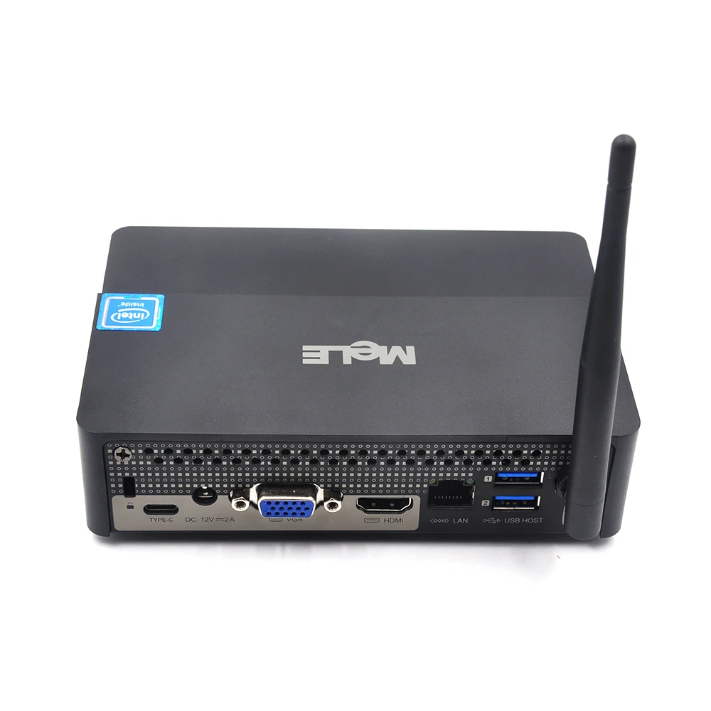 Без вентилятора Windows 10 Mini PC Меле PCG03 Apo 4G 32 г 4 ядра Intel Apollo Lake Celeron n3450 К HDMI VGA USB3.0 M.2 SSD