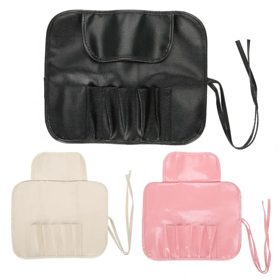 Make Up Tool Set Portable Makeup Brushes Rolled-up Bag Cosmetic Toiletry Travel Bag Organizer Make Up Kit Makeup