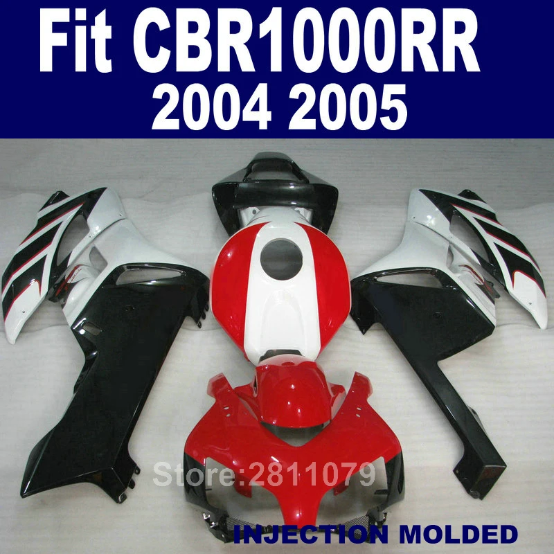 OEM высококачественный Лидер продаж комплект обтекателей для Honda CBR1000RR 04 05 красный