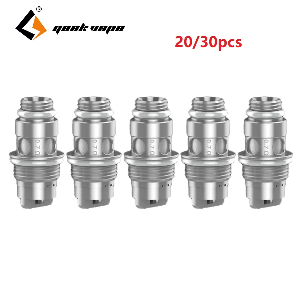

20/30pcs Original Geekvape NS Coil Set 0.7ohm/1.2ohm Replacement Coils for Geekvape Frenzy Pod Kit 1.2ohm also for Flint Kit