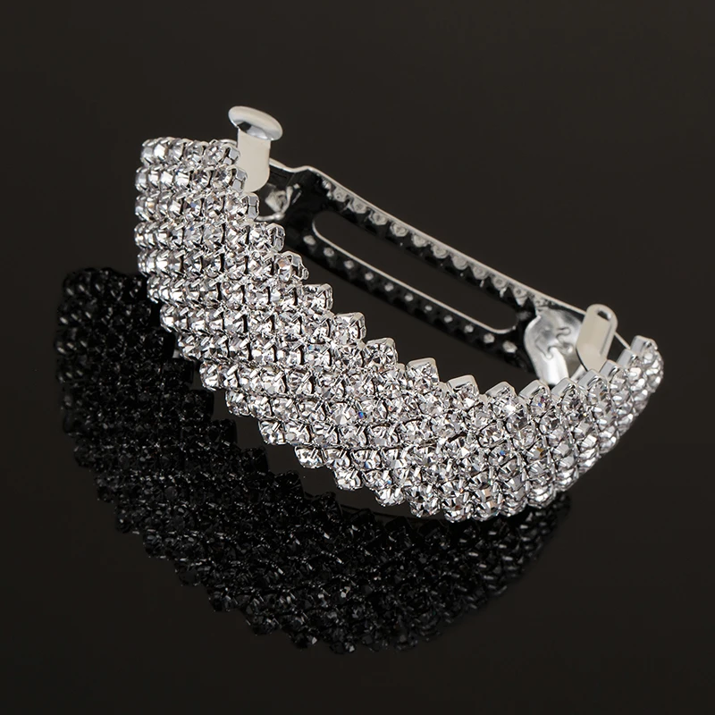 YFJEWE Fashion Hair Styling Women Hair Jewelry high-quality Wedding Accessories Bridal Crystal Rhinestone Hairbands Women #H011 - Image 3