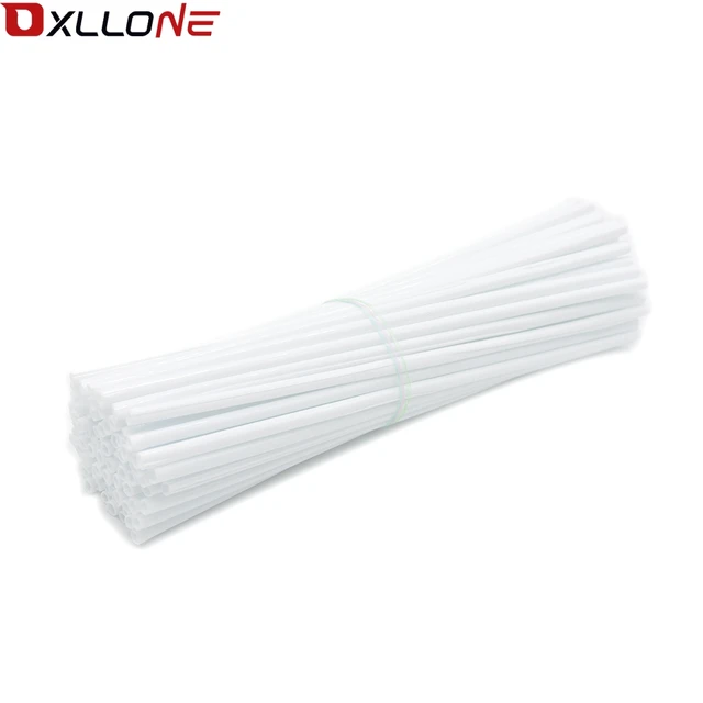 72 piece Motorcycle Wheel Rim Spoke Skins Covers Wrap Tubes White Red Dark blue Sky Blue Yellow Purple Pink Green Orange Grass white