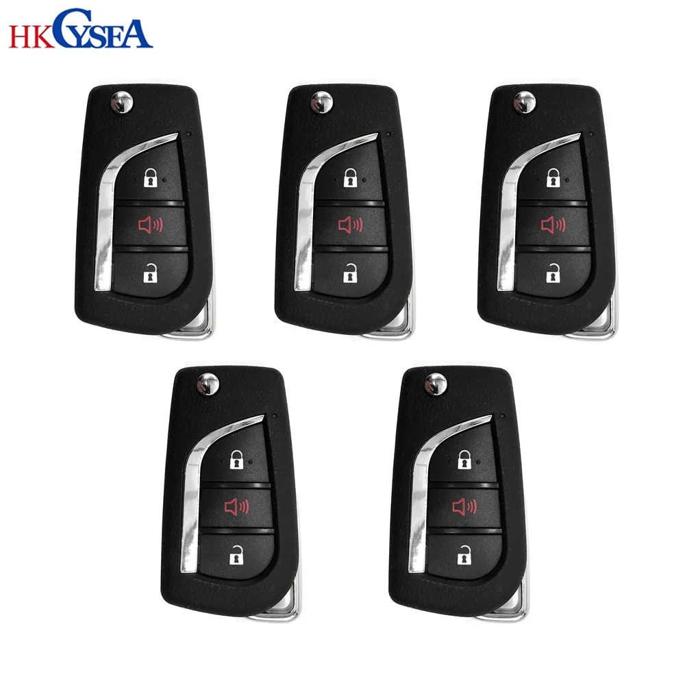 

HKCYSEAl KD B13/B13-2+1 3 Buttons Remote For KD900/KD-X2/URG200 Key Programmer B Series Remote Control,5pcs/lot