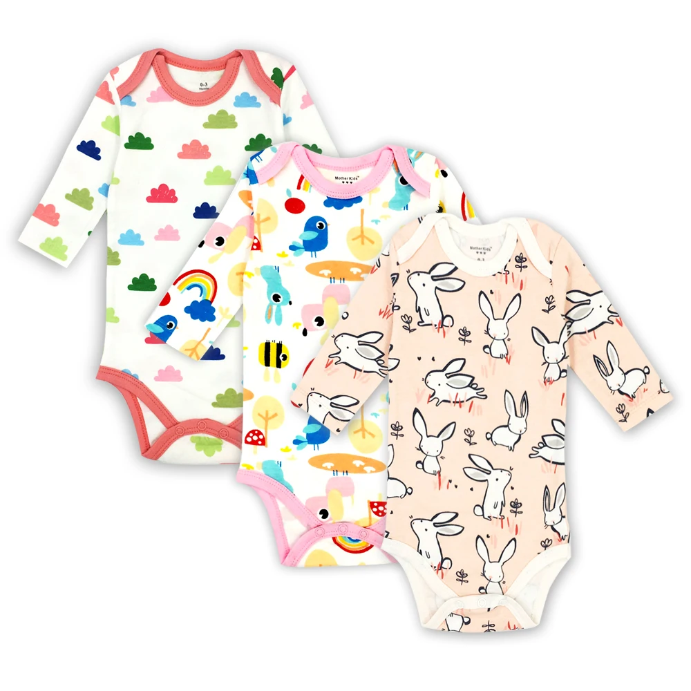 3pcs/lot 2 Year Birthday Baby Girls Clothes O neck Collar,Animals