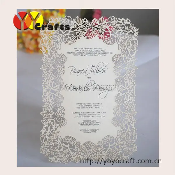 handmade menu cards laser