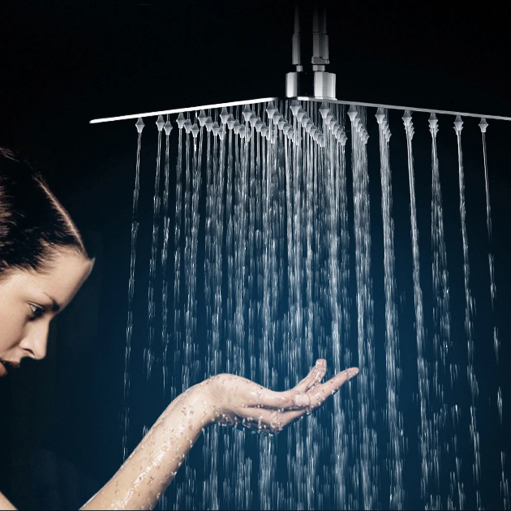 EVERSO 4 "6" 8 "10" 12 "Ванная комната дождь Душевая Головка высокого давления душевая головка ручной душевой набор Chuveiro Do Banheiro