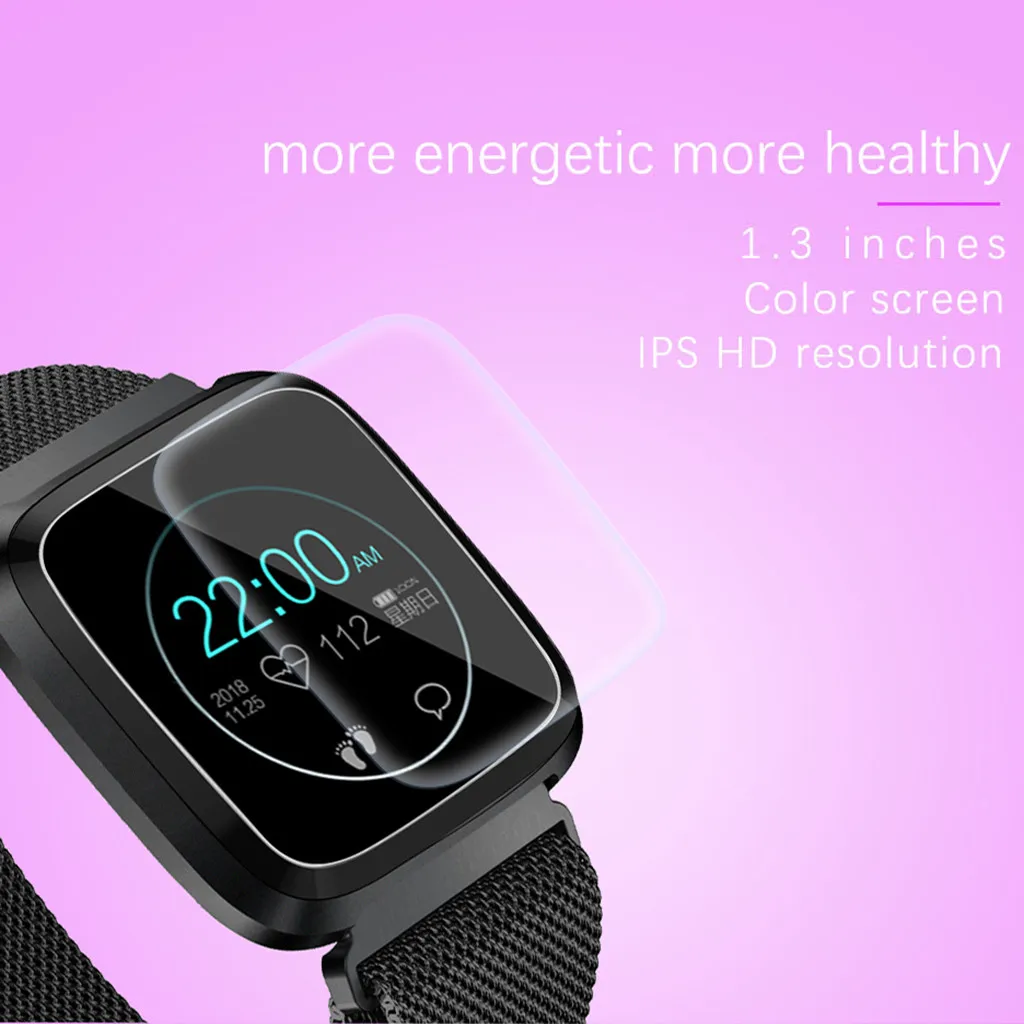 Часы L18Bluetooth Смарт часы монитор сердечного ритма часы Companion для iOS Android# 22b