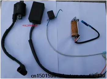 

Free shipping Seahorse/Zhongfa Hangkai Hyfong 2 stroke 5-6 HP outboard of the original ignition coil/ignitor/coil/triggers