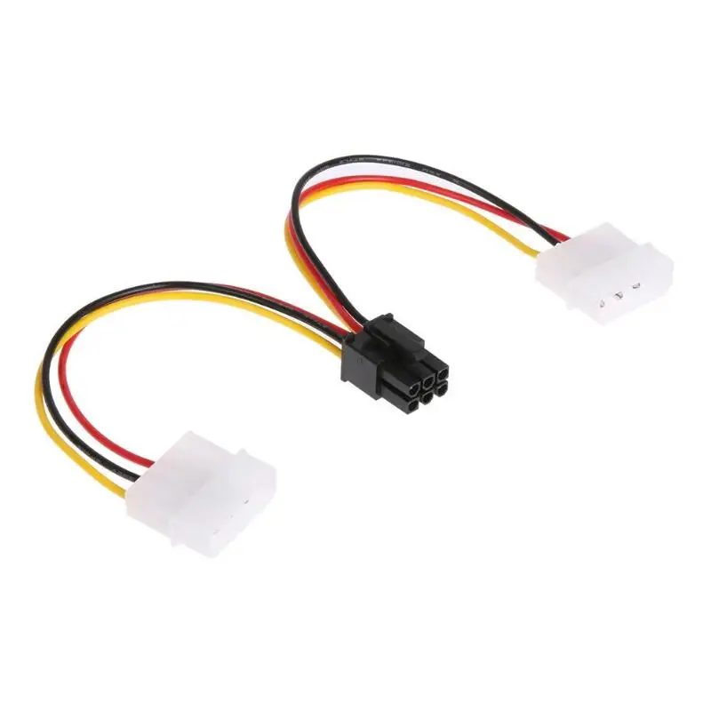 3 шт. 6pin адаптер Molex RGB CCT светодиодный разъем Ширина 17 мм безsolderless для + зажим 1/2