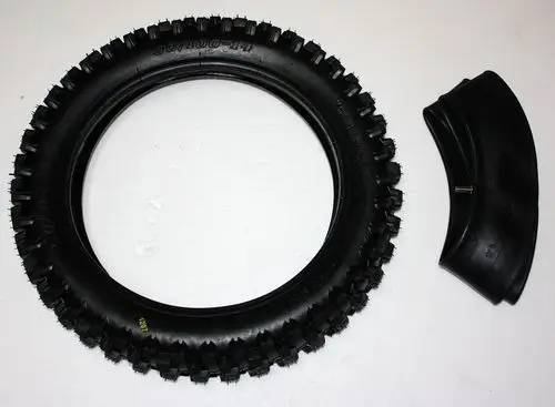 

90/100- 16" inch Rear Back Knobby Tyre Tire +Tube PIT Trail Bigfoot Dirt Bike