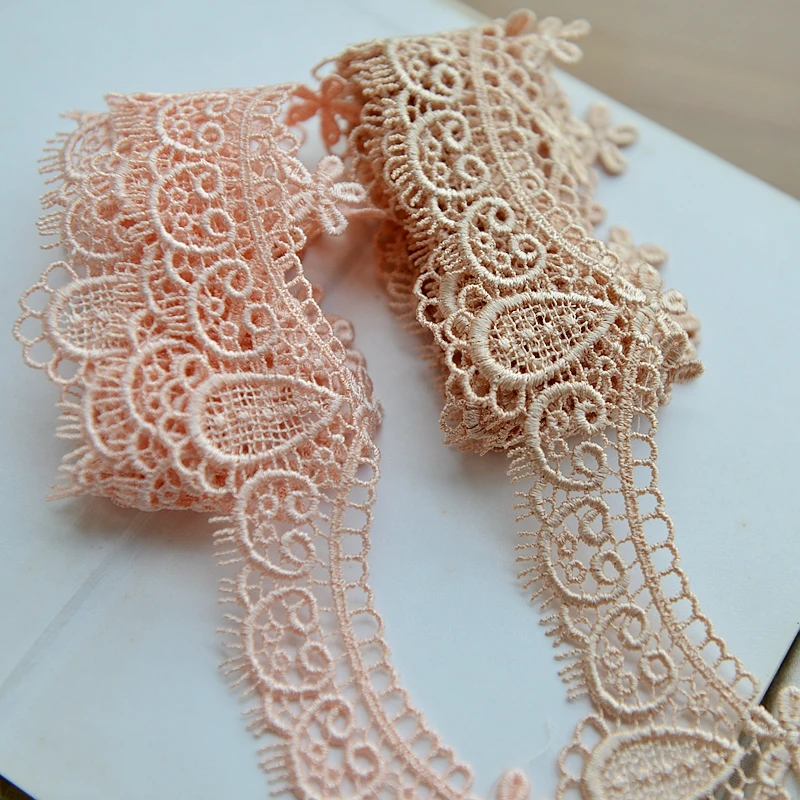 Lace accessories Water soluble embroidery lace Lace accessories Dress