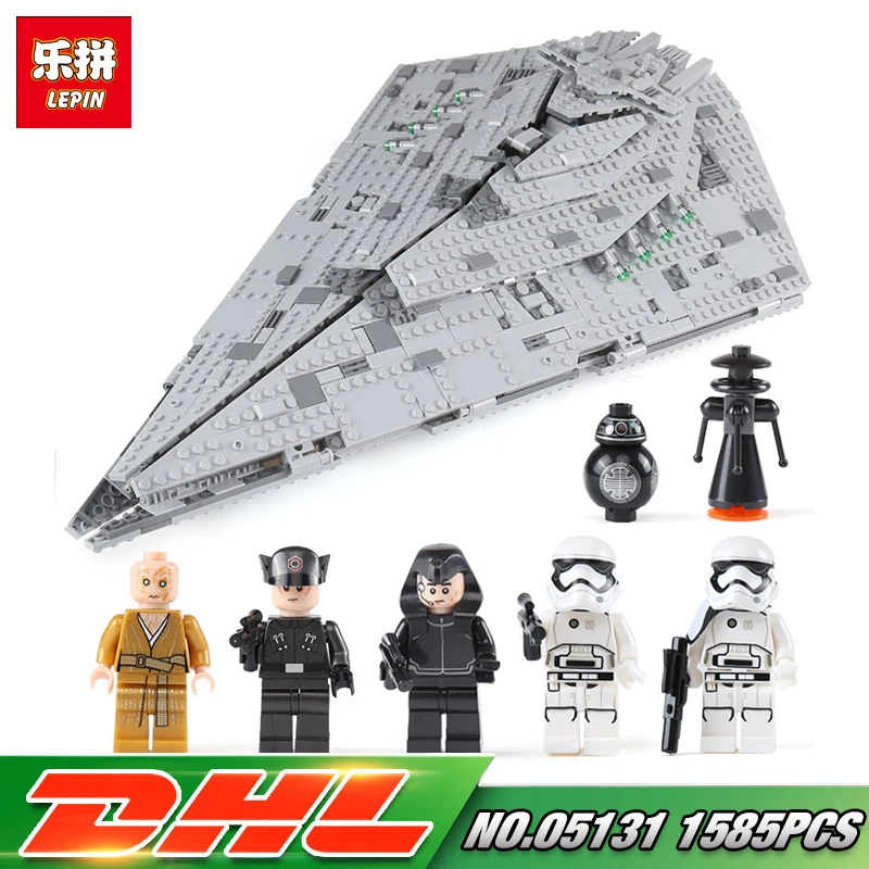 

05131 Star Model Destroyer Set Compatible With Legoing 75190 Wars Building Block Bricks Develop Men Toys Children Birthday Gifts