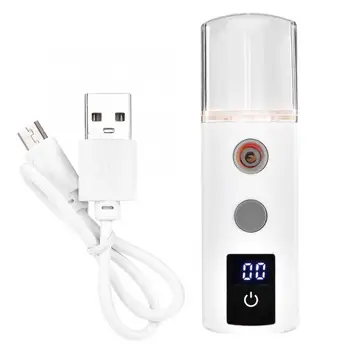 

3 in 1 40ml Nano Facial Mist Spray Portable Face Moisturizing Atomization Sprayer Massage Relaxation