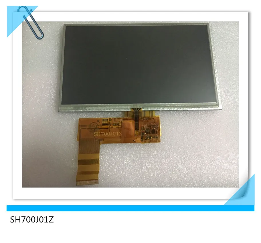 

Compatible replacement SH700J01Z 7 inch lcd screen + touch screen 165MM*100MM
