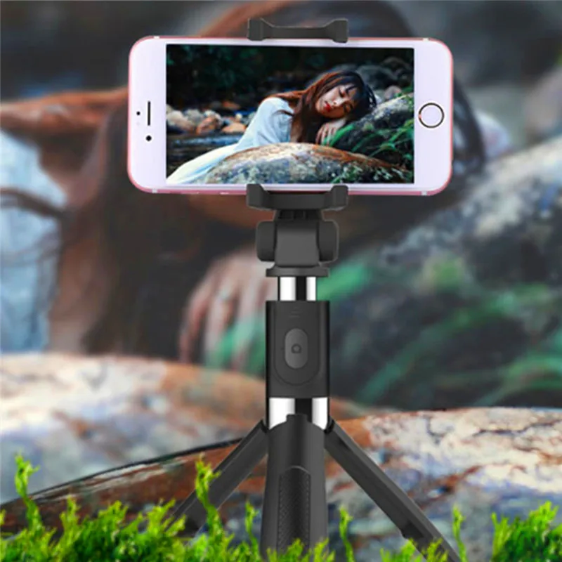 Bluetooth selfie палка Штатив 3 в 1 selfie селфи-палка