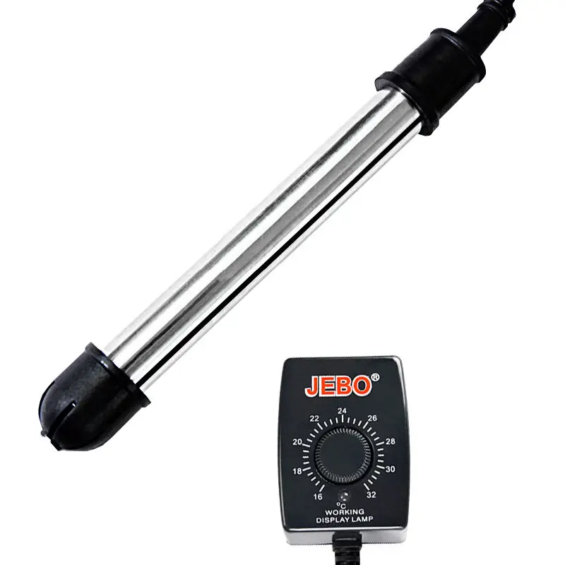 

JEBO Aquarium fish tank built-in heating rod.External controller, adjustable.Constant temperature heater.Safe explosion-proof
