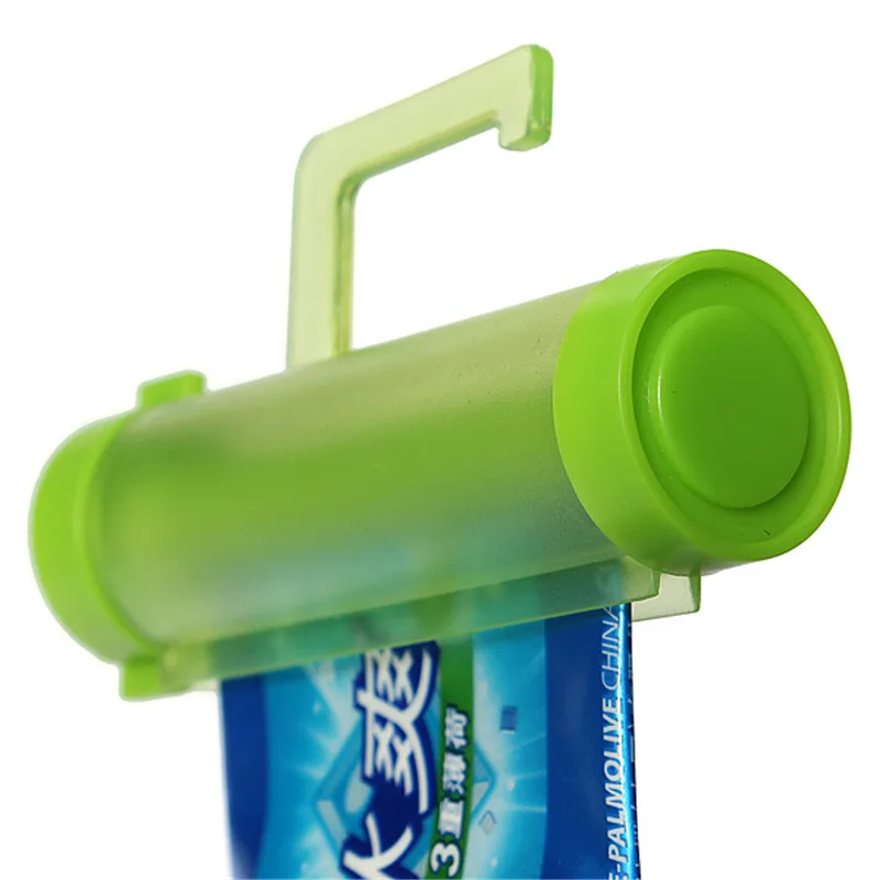 

Toothpaste Rolling Squeezer Plastic Dispenser Tube Partner Hanging Holder Sucker