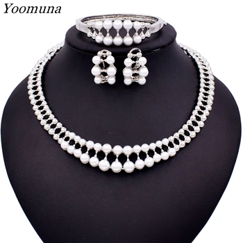 

Exquisite Dubai Jewelry Set Luxury Nigerian Wedding jewelry sets For women Wedding Party Dubai Bridal Jewellery Set 2019