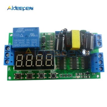 

IO23B01 AC 110V 220V Time Delay Relay Module Multifunction Self-lock Relay Converter PLC Cycle Timer Relay Switch Time Delay