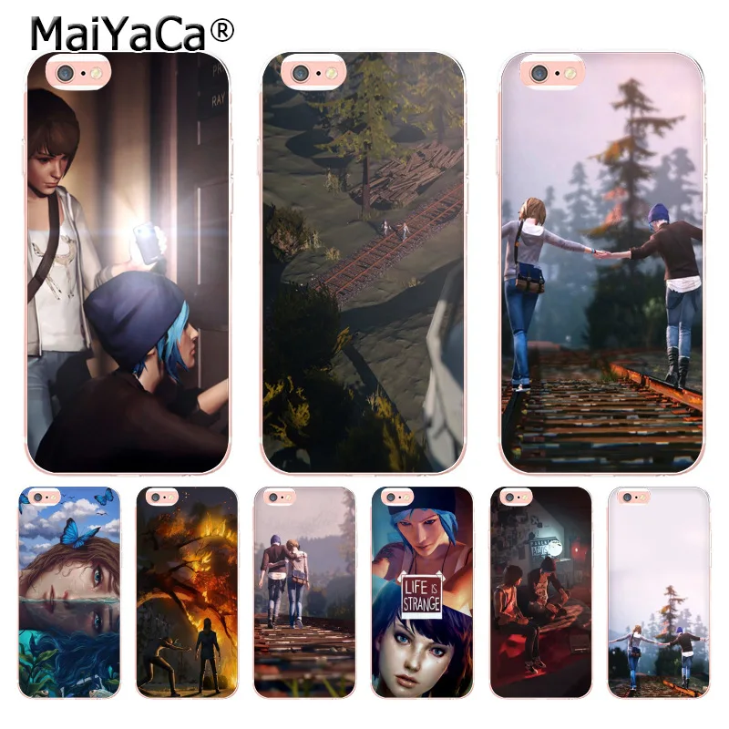 Популярный чехол MaiYaCa Life Is stranna для iPhone 8 7 6 6S Plus X XS MAX XR 10 5 5S SE 11pro|Бамперы| |