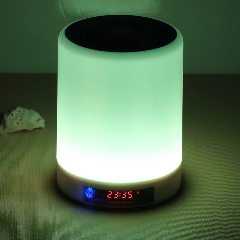 

2019 Fashion New Novel And Beautiful Multi-function Bluetooth Speaker Colorful Night Light Can Be Customized Bluetooth Speaker
