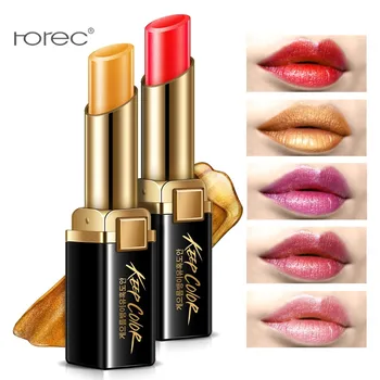 

rorec New Matte Lipstick Cosmetic Waterproof Long Lasting Pigment Velvet Miss Rose Brand Sexy Lip Matte Nude Lipstick Kits