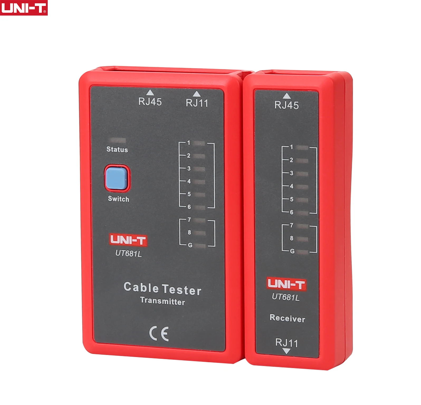 Тестер сетевого кабеля UT681L RJ45 RJ11 LAN тестер сетевой кабель телефонная линия