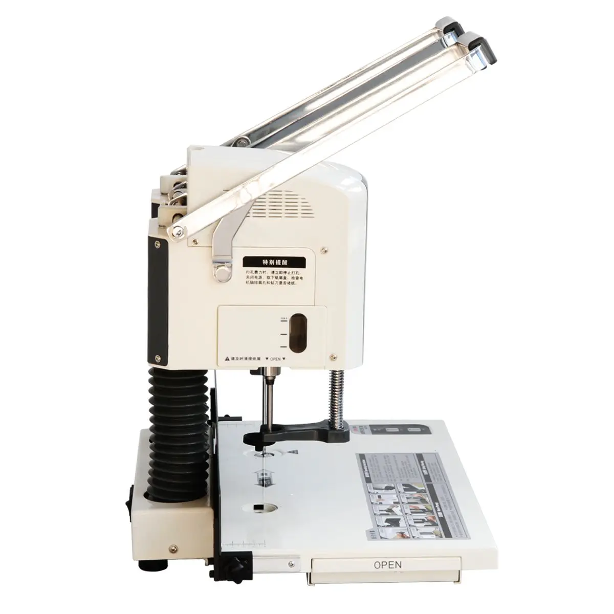 3879 semi automatic binding machine financial accounting heavy melt