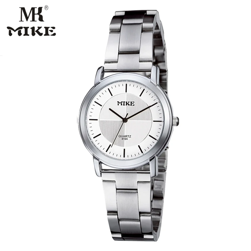 

MK Mike Fashion Dress Watch Men watch Lady watch Wristwatch lovers watch Clock Water resistant bayan saat erkek kol saati montre