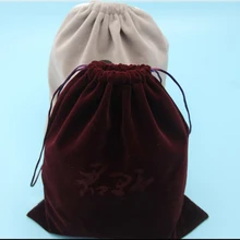 100 шт./лот CBRL маленький бархатный мешок ювелирных изделий бархатный мешочек подарочный бархат drawstring сумка логотип гарнитуры сумка