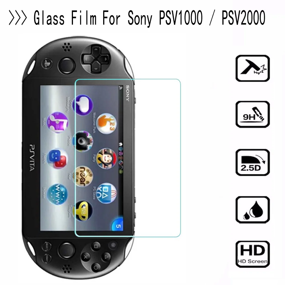 Защитная пленка из закаленного стекла для Sony PS Vita PSV 1000 Защитное стекло экрана 2000 |