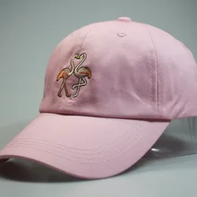 Роскошные брендовые хлопковые мужские бейсболки с Фламинго в стиле хип-хоп женские розовые бейсболки s мужские головные уборы Gorras Женская кепка Gorra