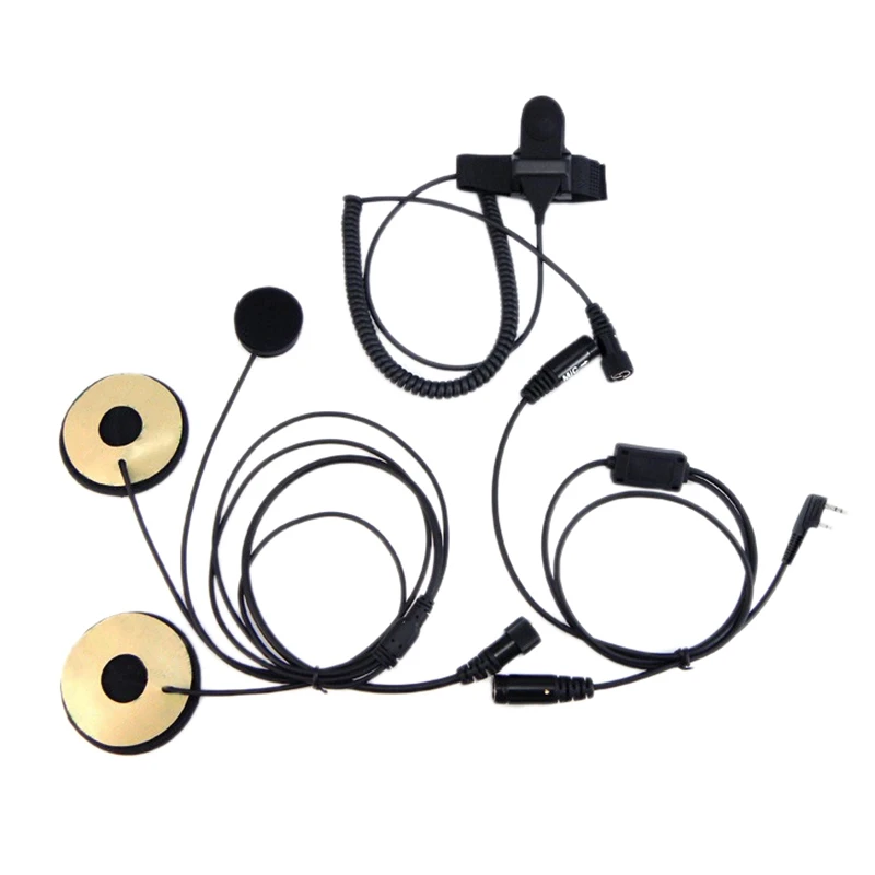 

Full Face Close Motorcycle Helmet Earpiece Headset for Baofeng Uv5R Uv-B5 Radio