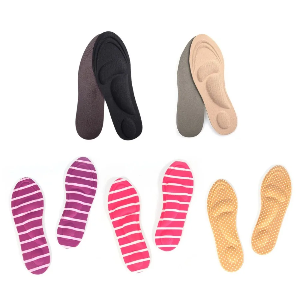 4D Sponge Arch Support Walking Insoles Massage Sweat absorbing Insoles 3