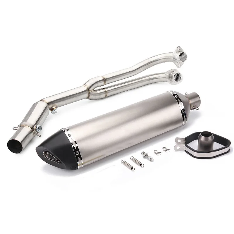 

Free Shipping For KYMCO AK550 Motorcycle Full System Exhaust Escape Contact Pipe Modified Middle Link Pipe