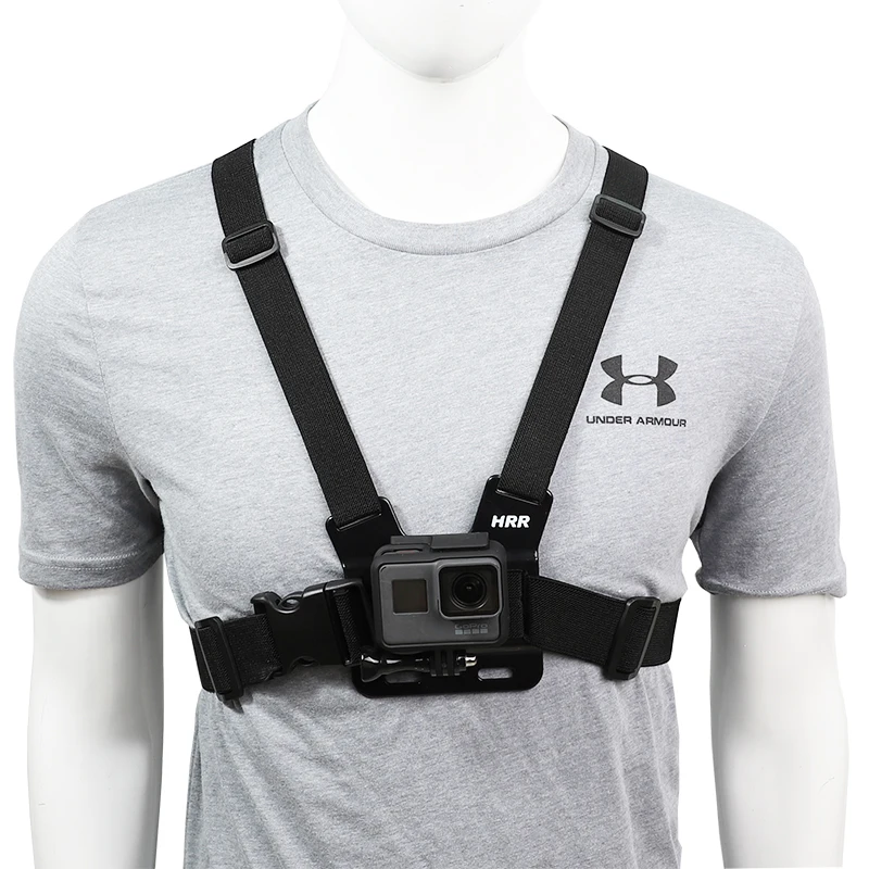 Chest Strap mount belt for Gopro hero 9 8 7 6 5 4 Xiaomi yi 4K DJI OSMO Action camera Harness for Go Pro SJCAM EKEN Accessories-0