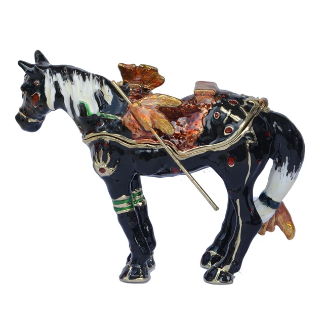 Boîte à bijoux cheval