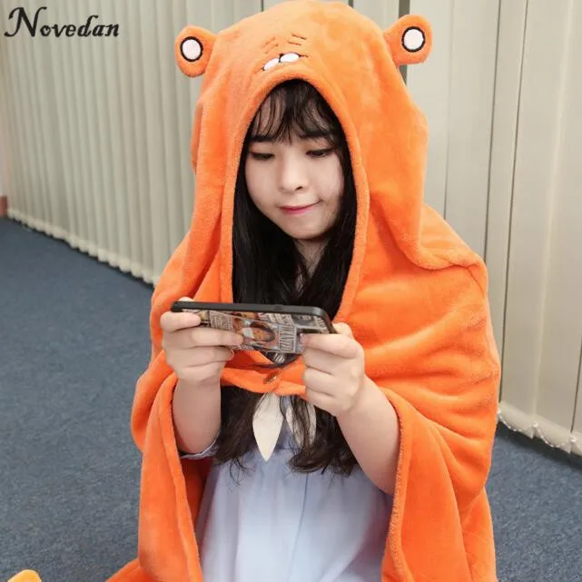 Novedan Himouto Umaru-chan Cloak Anime Umaru Chan Doma Cosplay Costume Flannel Cloaks Blanket Soft Cape Hoodie -Zentai shop online