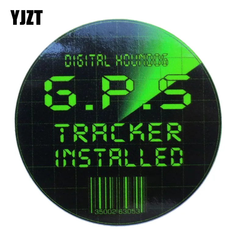 YJZT 13 см * автомобильный Стайлинг GPS-трекер безопасность Lnterest Светоотражающая