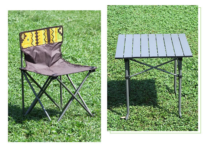 Portátil Camping Set (4 * Cadeiras +