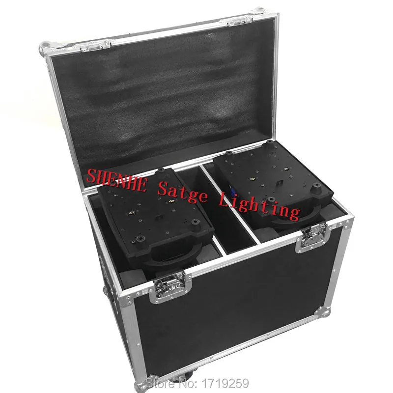 

Flight Case with 2 pieces LED Wash Moving Head 12x18W RGBWA+UV LED Stage Wash Lighting for Wedding Concert Parties DJ