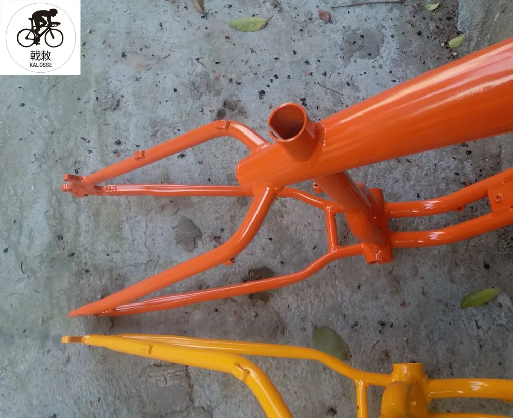Sale Kalosse aluminum alloy  120mm BB size Electric  bike  frame  26*17inch fat bicycle frame ,26*4.8 beach bike frame 5