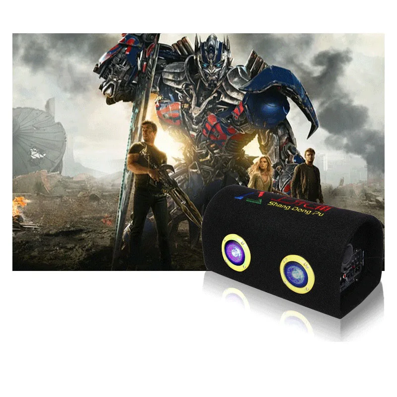 12 V 220 V coche Audio activo Subwoofer motocicleta Bluetooth caja de altavoz 5 pulgadas HiFi KTV inicio ordenador bajos altavoces bass 12 V 220 V coche Audio activo Subwoofer motocicleta Bluetooth caja de altavoz 5 pulgadas HiFi KTV inicio ordenador bajos altavoces bass