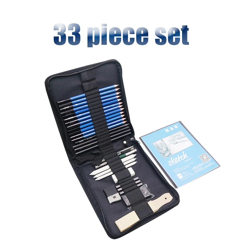 https://ae01.alicdn.com/kf/HTB1MwWfazzuK1Rjy0Fpq6yEpFXai/33-40-51-piece-set-Sketch-Pencil-Professional-Sketching-Drawing-Kit-Set-Wood-Pencil-Bags-Painter.jpg