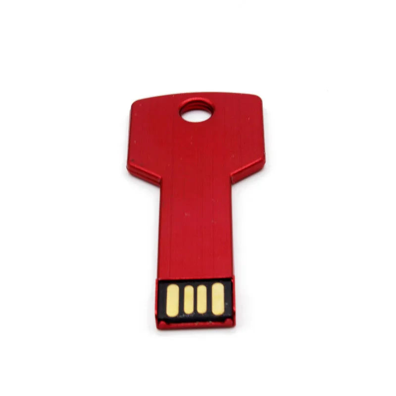 Usb Flash 64 ГБ 32 ГБ 16 ГБ 8 ГБ 4 ГБ Металл Pendrive2.0 более 10 шт. Бесплатный Пользовательский логотип флеш-накопитель в виде ключа Usb Stick подарки оптом Memoria Stick - Цвет: D